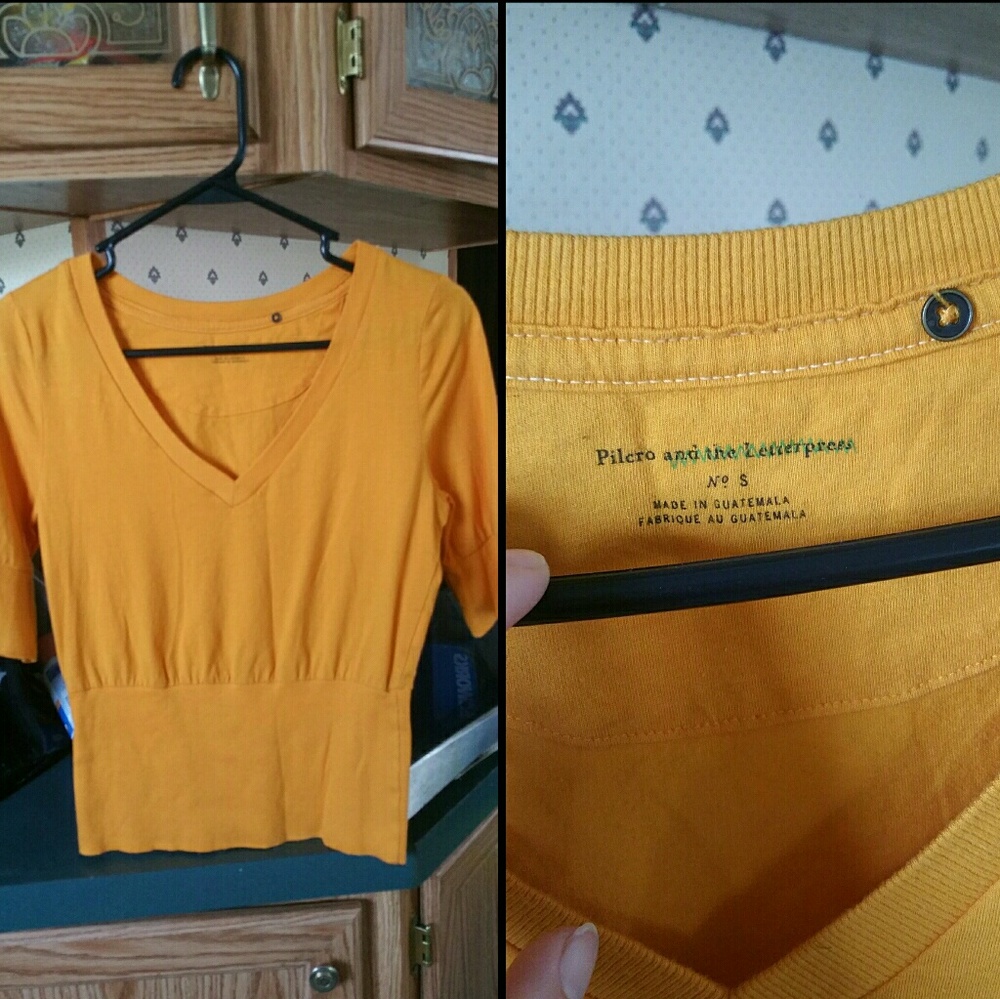 Orange top
